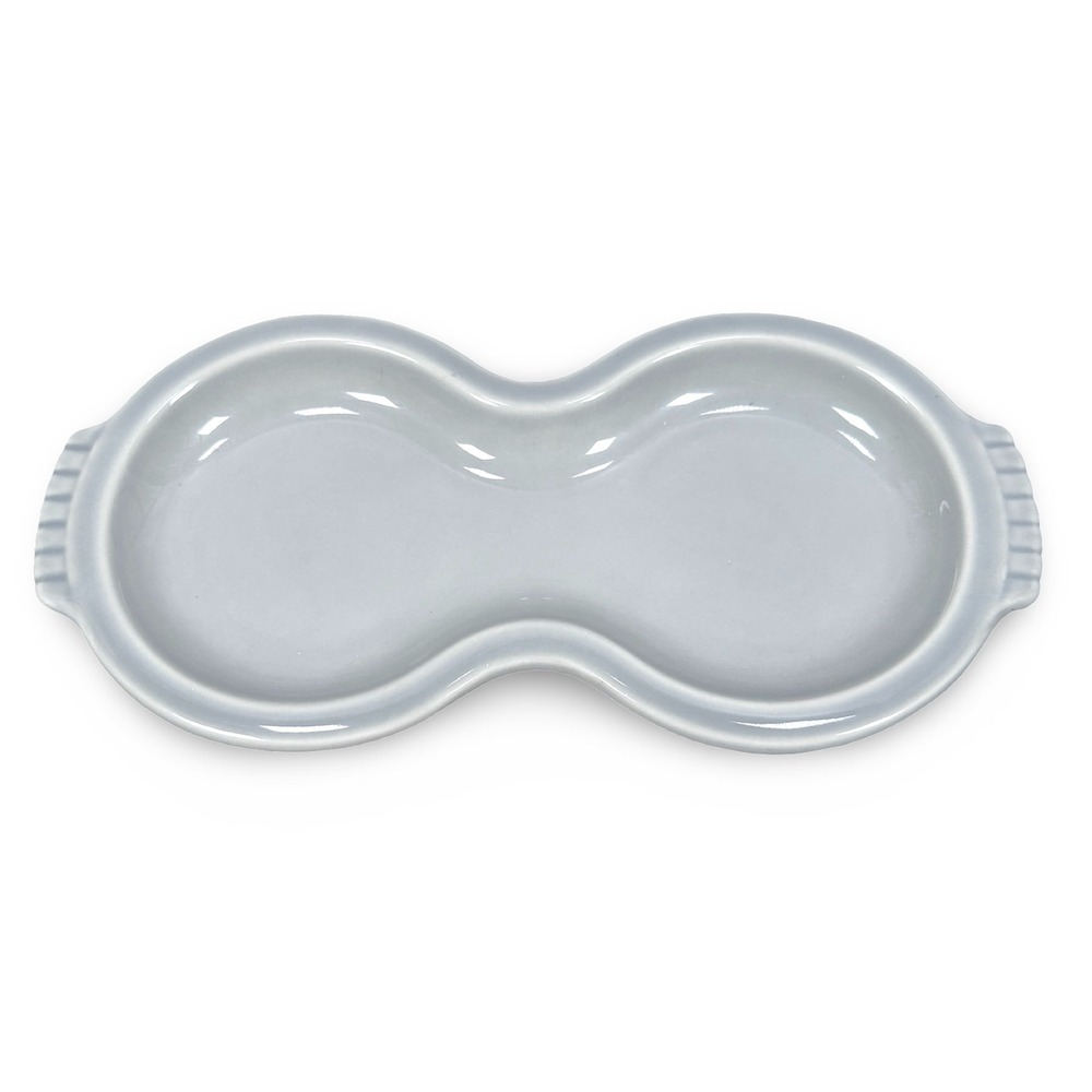 Fiesta Pearl Gray Figure Eight‎ Fiestaware Cream Sugar Replacement Under Tray